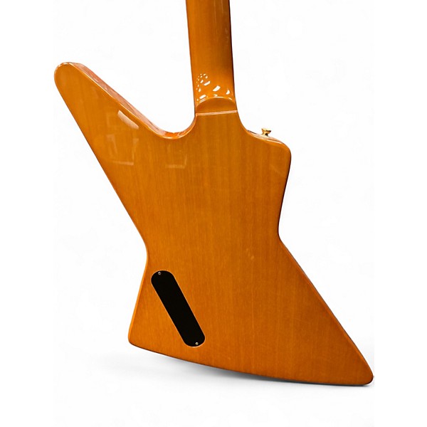 Used Epiphone Korina Explorer Natural Electric Bass Guitar