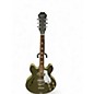 Used Epiphone Casino Worn Royal Olive Hollow Body Electric Guitar thumbnail