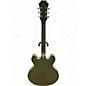 Used Epiphone Casino Worn Royal Olive Hollow Body Electric Guitar