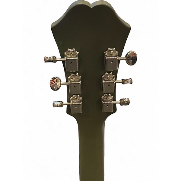 Used Epiphone Casino Worn Royal Olive Hollow Body Electric Guitar