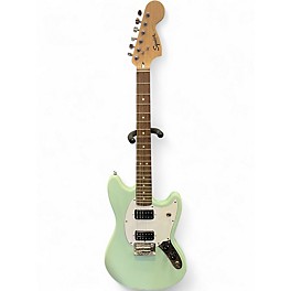 Used Squier Bullet Mustang HH Surf Green Solid Body Electric Guitar