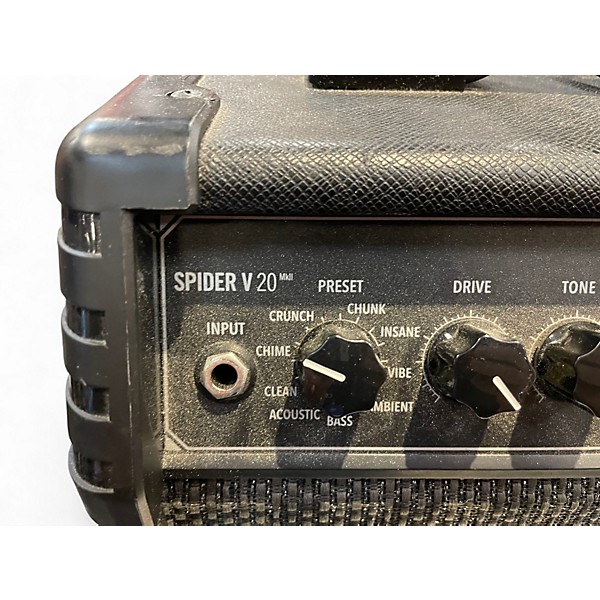 Used Line 6 Spider V 20 MkII 20w 1x8 Guitar Combo Amp