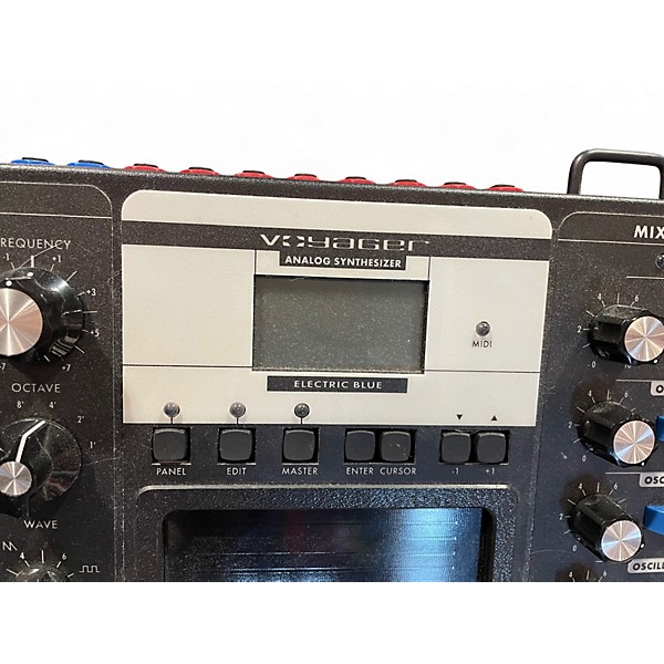 Used Moog Minimoog Voyager Electric Blue Edition Synthesizer