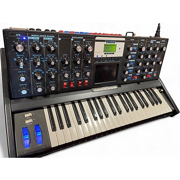 Used Moog Minimoog Voyager Electric Blue Edition Synthesizer