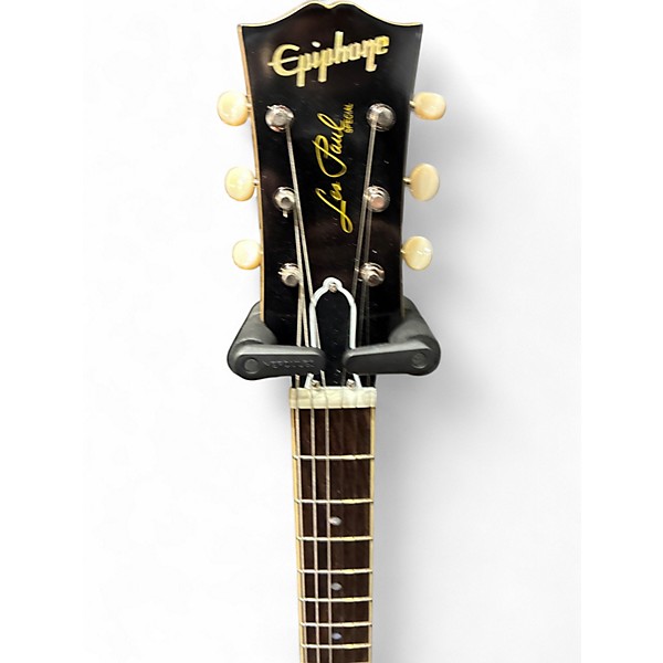 Used Epiphone Inspired By Gibson Custom 1960 Les Paul Special Double Cut TV Yellow Solid Body Electric Guitar