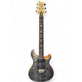 Used PRS SE Custom 24 Trans Charcoal Solid Body Electric Guitar