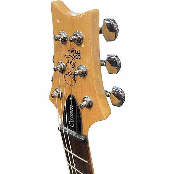 Used PRS SE Custom 24 Trans Charcoal Solid Body Electric Guitar