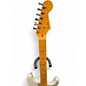 Used Fender American Ultra II Stratocaster White Solid Body Electric Guitar