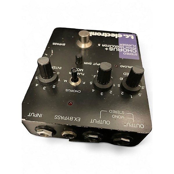 Used TC Electronic Stereo chorus + Pitch Modulator and Flanger Effect Pedal