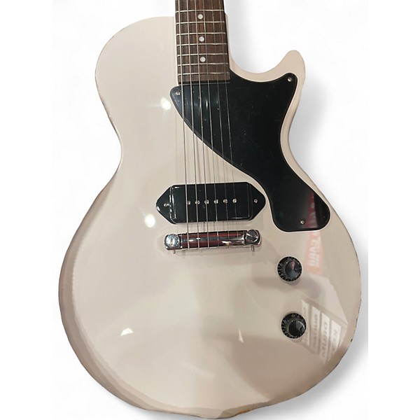 Used Epiphone BILLE JOE ARMSTRONG LES PAUL JR WHITE Solid Body Electric Guitar