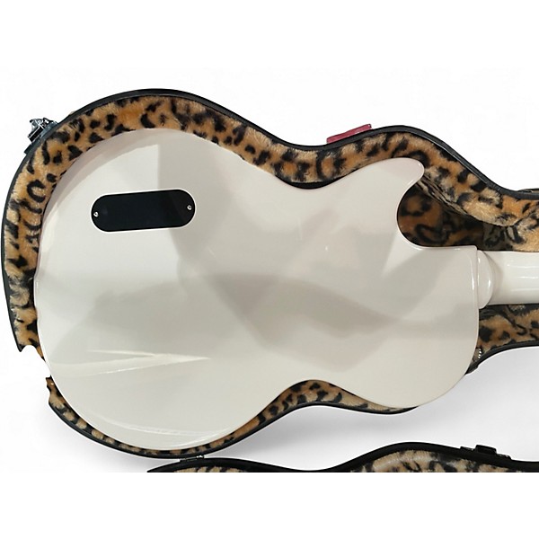 Used Epiphone BILLE JOE ARMSTRONG LES PAUL JR WHITE Solid Body Electric Guitar
