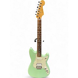 Used Fender Duo Sonic HS Seafoam Pearl Solid Body Electric Guitar