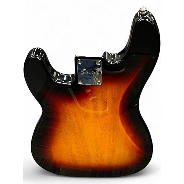 Used Squier AFFINITY PJ BASS SUNBURST Electric Bass Guitar