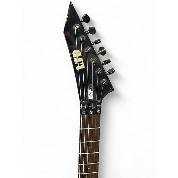 Used ESP LTD M100FM BLACK Solid Body Electric Guitar
