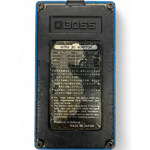Used BOSS CS3 Compressor Sustainer Effect Pedal