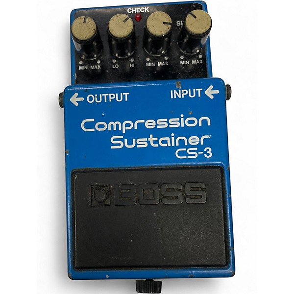 Used BOSS CS3 Compressor Sustainer Effect Pedal