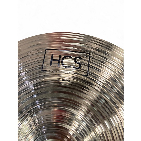 Used MEINL 10in HCS Splash Cymbal