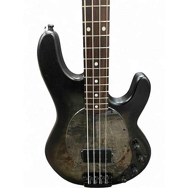 Used Sterling by Music Man RAY34PB TRANS BLACK SATIN Electric Bass Guitar