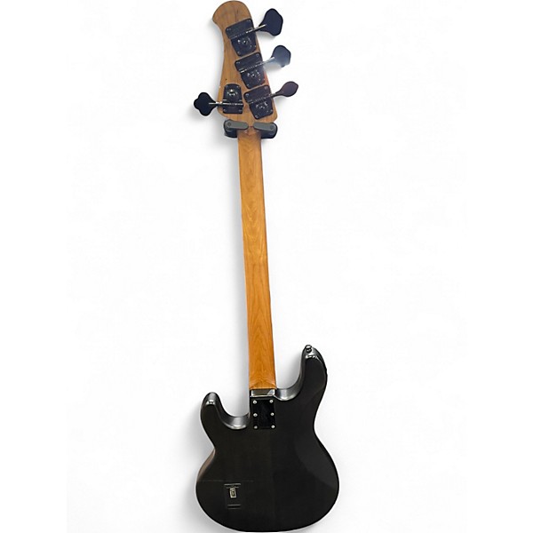 Used Sterling by Music Man RAY34PB TRANS BLACK SATIN Electric Bass Guitar