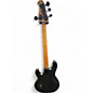 Used Sterling by Music Man RAY34PB TRANS BLACK SATIN Electric Bass Guitar