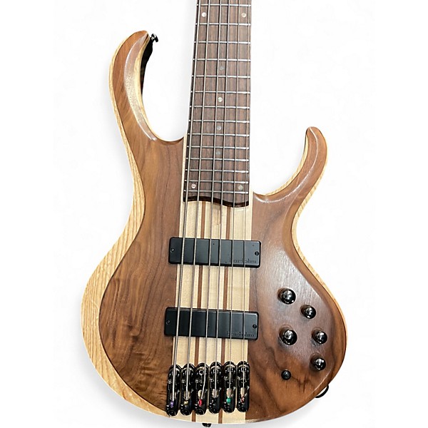 Used Ibanez BTB746 Natural Electric Bass Guitar