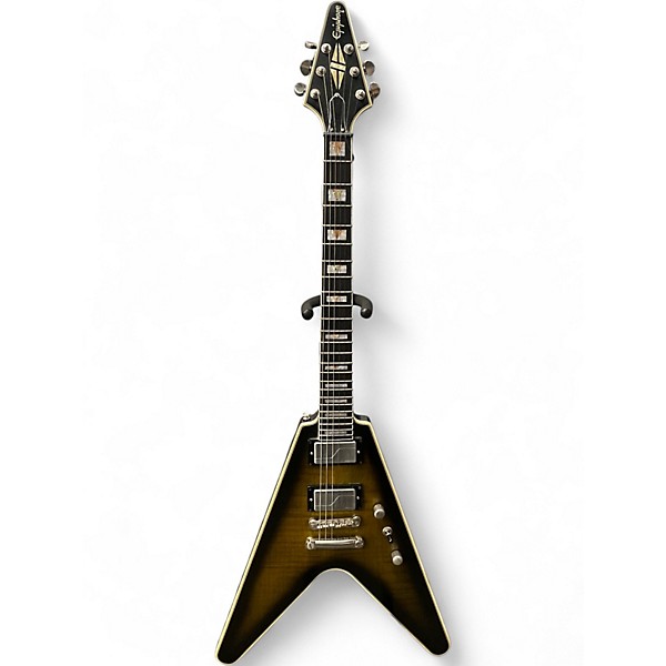 Used Epiphone Prophecy Flying V Yellow Tiger Solid Body Electric Guitar