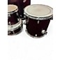 Used Ludwig 5 Piece Accent CS Red Drum Kit thumbnail