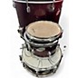 Used Ludwig 5 Piece Accent CS Red Drum Kit