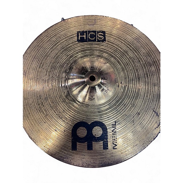Used MEINL 13in HCS Hi Hat Pair Cymbal