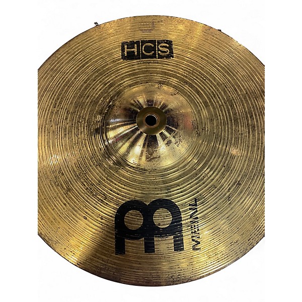 Used MEINL 13in HCS Hi Hat Pair Cymbal