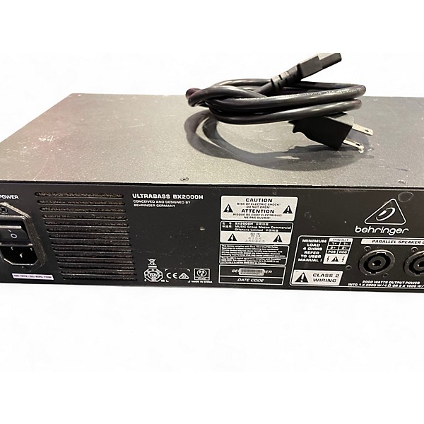 Used Behringer BX 2000 Bass Preamp
