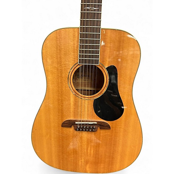 Used Alvarez AD6012CD Artist Series Natural 12 String Acoustic Guitar