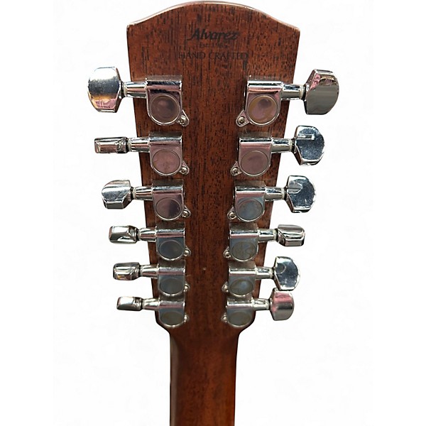 Used Alvarez AD6012CD Artist Series Natural 12 String Acoustic Guitar