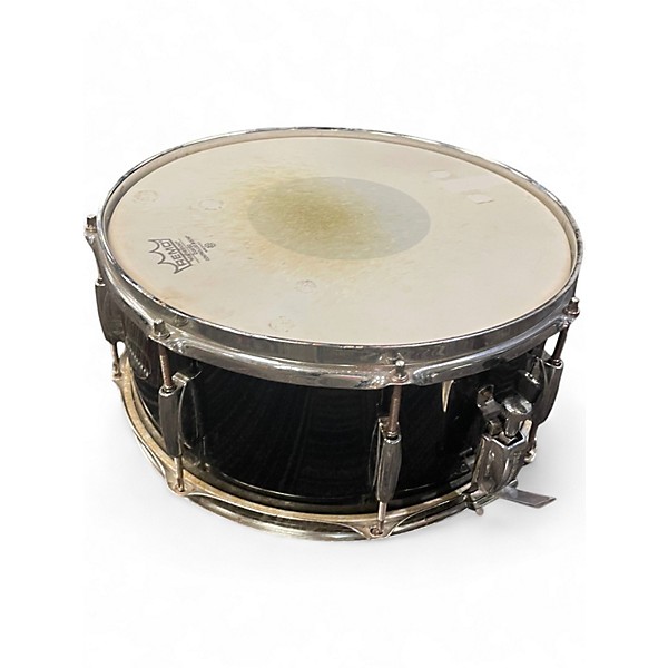 Used Ludwig 5 Piece Accent Black Drum Kit