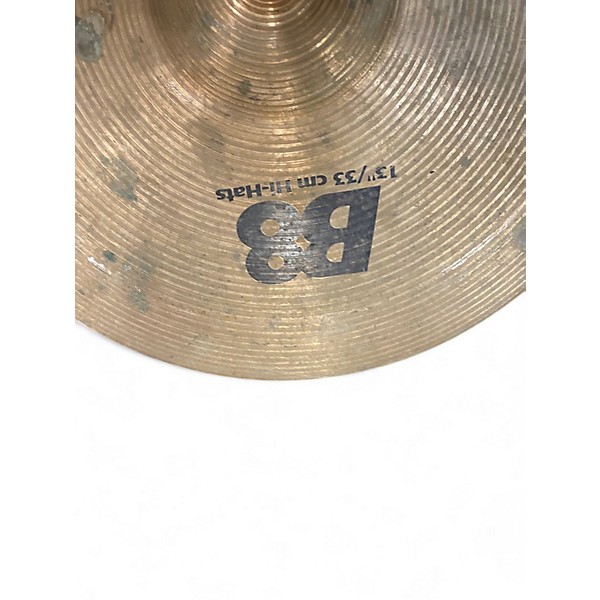 Used SABIAN 13in B8 Hi Hat Pair Cymbal