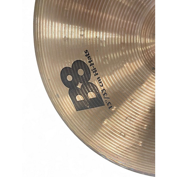 Used SABIAN 13in B8 Hi Hat Pair Cymbal