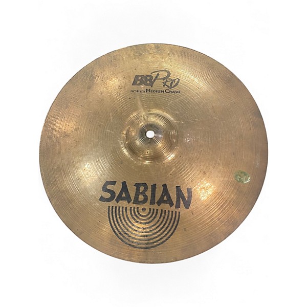 Used SABIAN 16in B8 PRO MEDIUM CRASH Cymbal