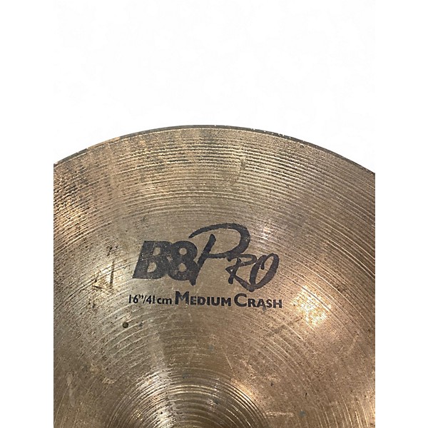 Used SABIAN 16in B8 PRO MEDIUM CRASH Cymbal