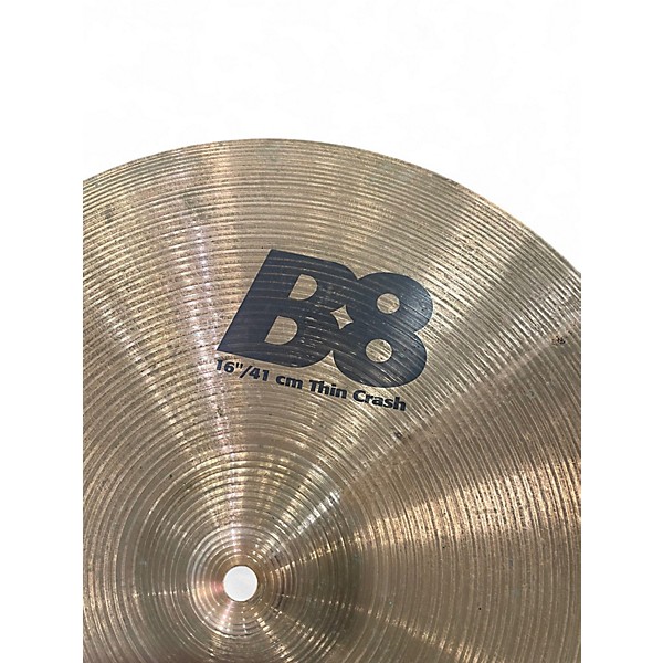 Used SABIAN 16in B8 Crash Cymbal