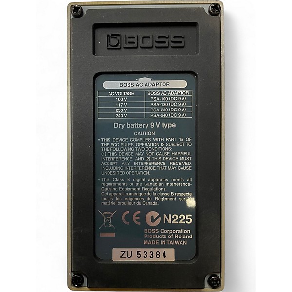 Used BOSS AC3 Acoustic Simulator Effect Pedal