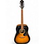 Used Epiphone DR100 2 Color Sunburst Acoustic Guitar thumbnail