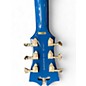 Used D'Angelico Deluxe DC Sapphire Pro Blue Sapphire Hollow Body Electric Guitar