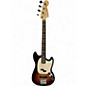 Used Fender American Performer Mustang Bass 3 Color Sunburst Electric Bass Guitar thumbnail