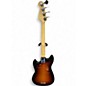 Used Fender American Performer Mustang Bass 3 Color Sunburst Electric Bass Guitar