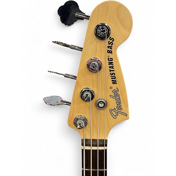 Used Fender American Performer Mustang Bass 3 Color Sunburst Electric Bass Guitar