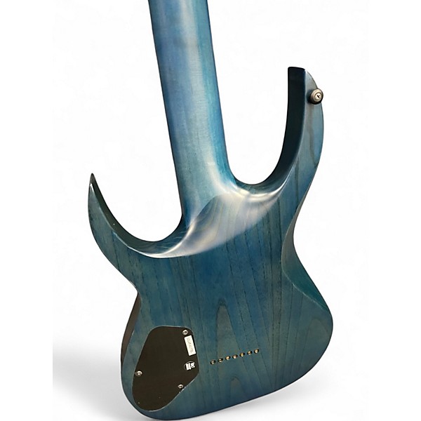 Used Solar Guitars A.27 Trans Blue Solid Body Electric Guitar