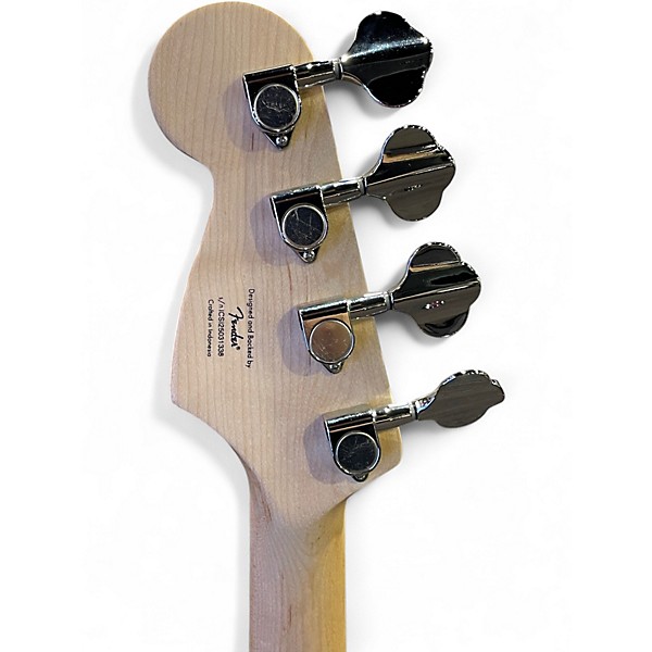 Used Squier Mini Precision Bass Black Electric Bass Guitar