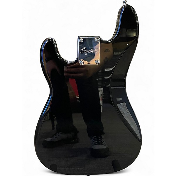Used Squier Mini Precision Bass Black Electric Bass Guitar