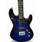 Used G&L Jerry Cantrell Signature Superhawk Deluxe BLUE Solid Body Electric Guitar