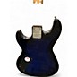 Used G&L Jerry Cantrell Signature Superhawk Deluxe BLUE Solid Body Electric Guitar